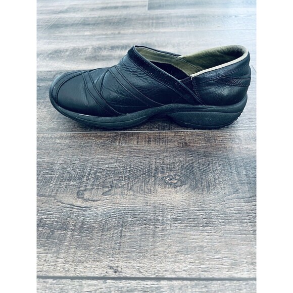 Merrell Primo Patch Loafers Clogs Shoes Womens Size 8 US 38.5 EU Black Leather - Picture 12 of 15